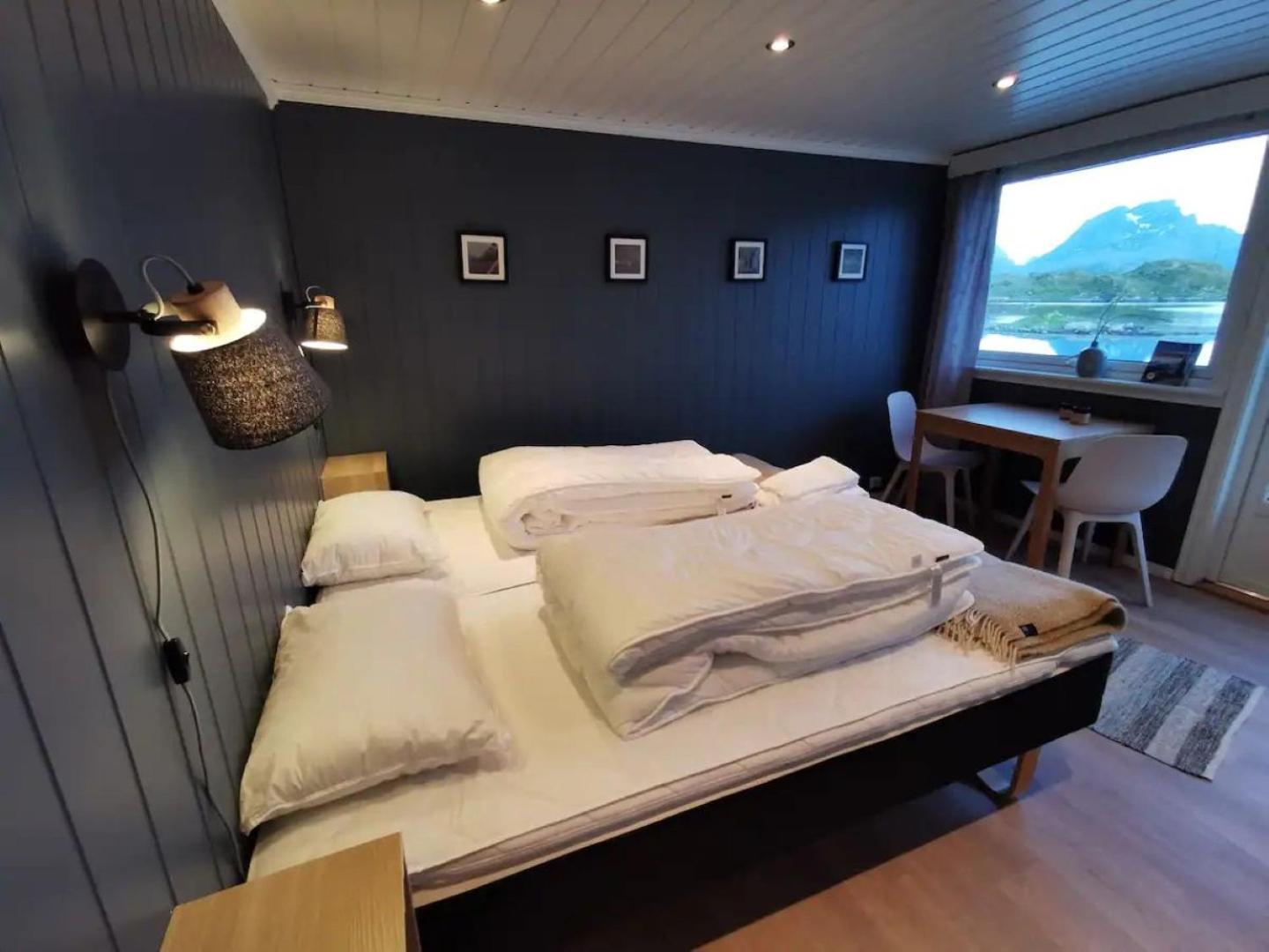 Panoramic Seaview Cabin For Two Persons By The Sea Hovdan ภายนอก รูปภาพ